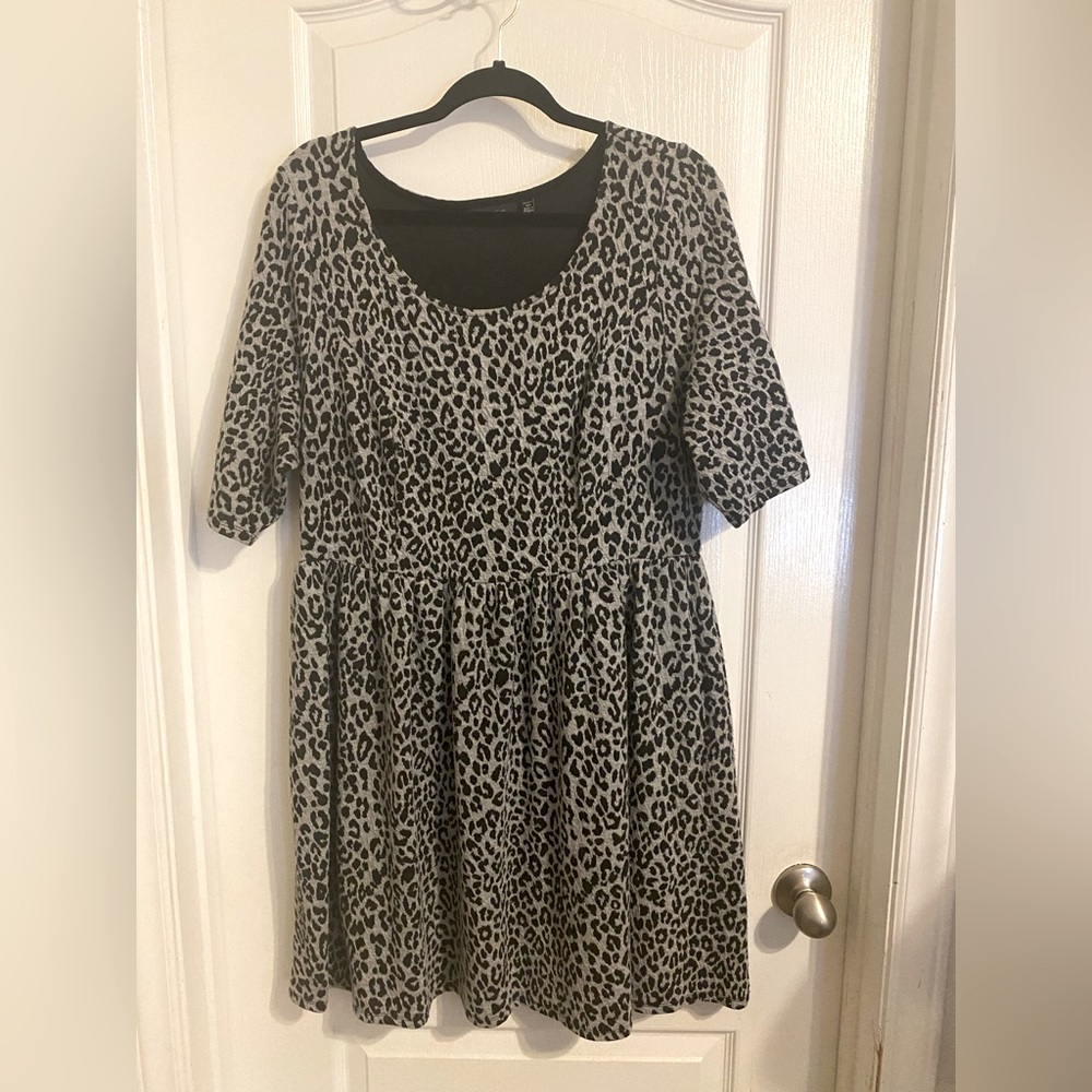 Leopard Print Dress/Tunic